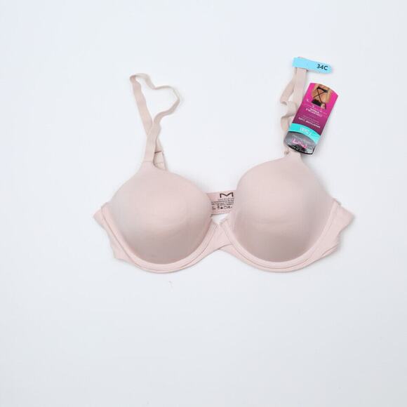 Maidenform Tailored Demi T-Shirt Bra Sandshell Size 34C (Pre-owned/as pictured) - Picture 1 of 2